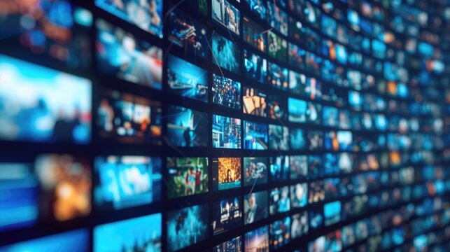 Massive on-demand content library